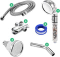 Original StoneStream EcoPower High Pressure Handheld Shower Head + Wall Showerhead Combo