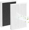 2 Pack A7 & E-400 Filter for VEWIOR ClearAir-A7 Air Purifier & AromaRoom H14 E-400 Air Purifier, H14 True HEPA and Efficiency Activated Carbon Filter, Replace Part #PF001#APVEC07-P1