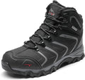 NORTIV 8 Men's Ankle High Waterproof Hiking Boots Outdoor Lightweight Shoes Trekking Trails Armadillo