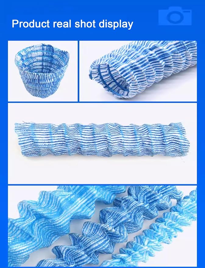 French Drain Pipe for Garden Lawn & Landscape, 8cm Perforated Fabric Drainage - Image 6