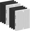 Improvedhand AP-1512HH Replacement Filter for Coway Airmega 200m series AP-1512HH AP-1518R AP-1519P, 2 Pack H13 True High Efficiency Filter & 6 Pack Activated Carbon Pre-Filter, Replace Part # 3304899