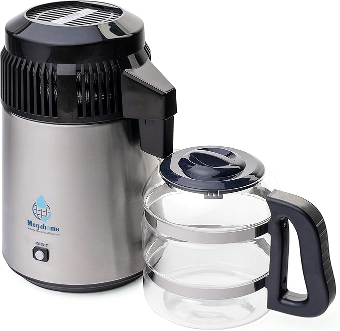 Countertop Water Distiller Stainless, Glass Collection