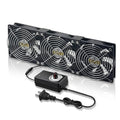 12025 Computer Fan 3 x 120 mm Small Brushless Axial Big Airflow Cooling Fan by Unknown