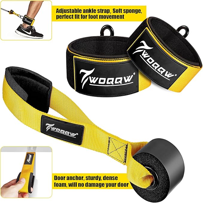 Heavy Resistance Bands for Working Out, 350lbs/450lbs Exercise Bands with Handles, Workout Bands Set for Men, Fitness Weight Bands for Muscle Strength Training, Stretching, Slim, Home Gym Equipment-FlexoryFit