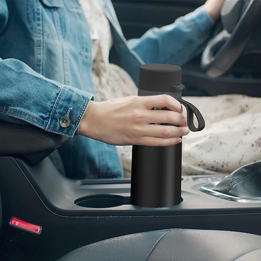 PHILIPS Water Bottle with Filter, Filter Water Bottle Stainless Steel with GoZero Everyday BPA-Free Tap Water Filter, Water Filter Bottle Keep Drink Cold 24 Hours, 1 Filter for 40 gal / 2 Months