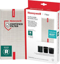Honeywell HEPA Air Purifier Filter R, 1-Pack for HPA 100/200/300 and 5000 Series - Airborne Allergen Air Filter Targets Wildfire/Smoke, Pollen, Pet Dander, and Dust