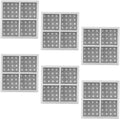 Barkior 6-Pack Refrigerator Air Filter Replacement by Unknown