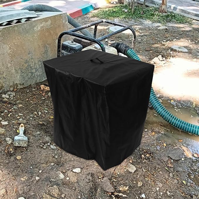 Pool Pump Cover for Outdoor Garden and Pool Filter Pumps Large 84x61x86cm - Image 4