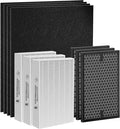 HPA5300B Replacement Filter Compatible with Honeywell Air Purifiers HPA5300B HPA5350 HPA3300, 3 R HEPA, 3 S Carbon and 4 A Pre-Filter, Part# HRF-R3, HRFSC1, HRF-A300 & HRF-ARVP300
