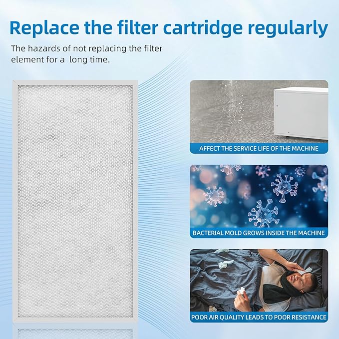 Sentinel HD55 HDi65 Filters Compatible with Alorair Basement Dehumidifiers,MERV-8 (2 Pack)