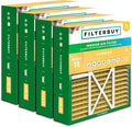 Filterbuy 22x24x5 Air Filter MERV 11 (MPR 1200) Allergen Defense Replacement (4-Pack), Pleated HVAC AC Furnace Filters for Amana, Goodman, and Five Seasons (Actual Size: 22.06 x 23.94 x 5.25)