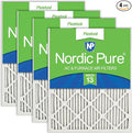 Nordic Pure 16x25x1 Pleated MERV 13 Air Filters 4 Pack by NordicPure