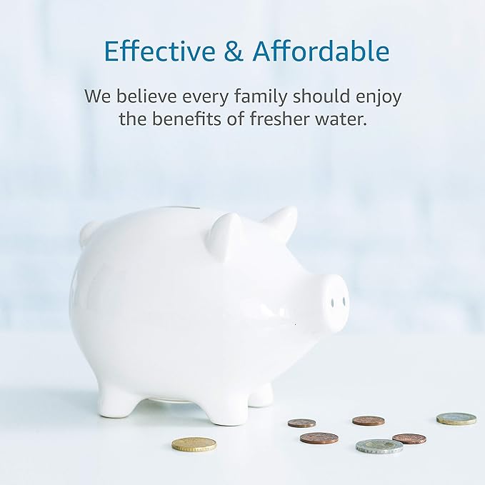 AQUA CREST Coffee-Machine Water Filter, Replacement for Krups F088 Filter, XP5220, XP5240, EA82 and EA9000-Including Various Models of AEG®, Bosch®, Siemens®, Gaggenau®, TÜV SÜD Certified (Pack of 6)