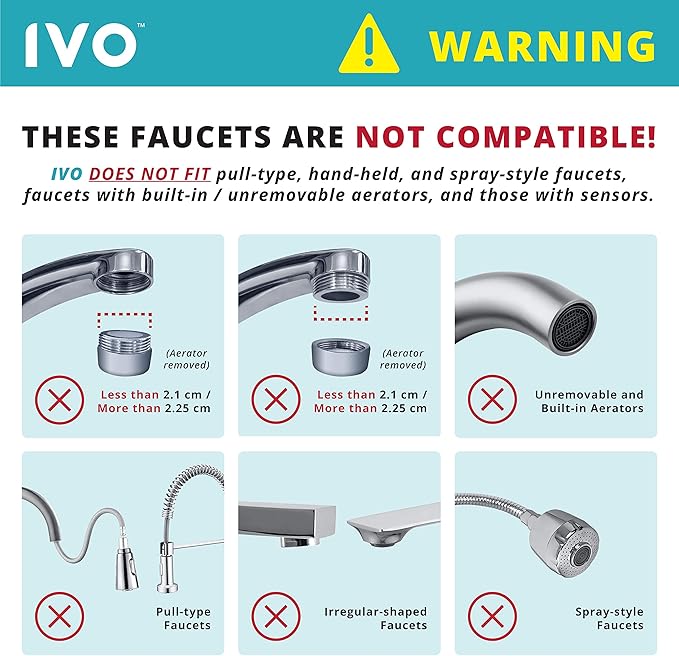IVO Water Filter for Sink Faucet – 4-Stages - Image 4