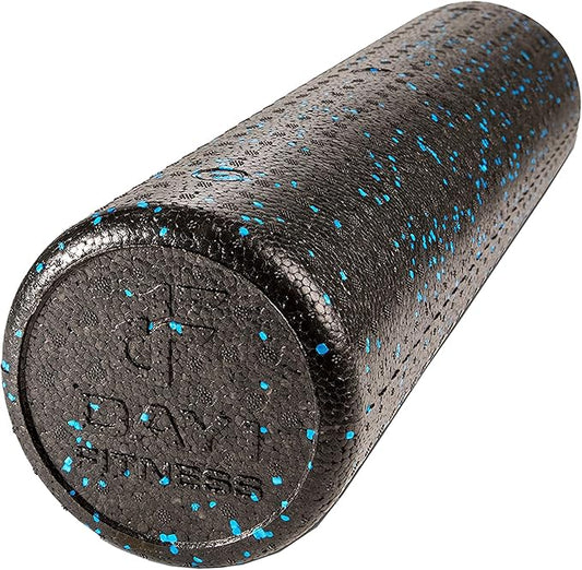 High-Density Round Foam Rollers - 4 Size and 8 Color Options - Massage Rollers for Stretching, Deep Tissue and Myofascial Release-FlexoryFit