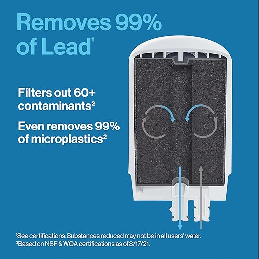 Brita Faucet Mount Water Filter System, No-Wait Filtration, Easy Install - Image 2