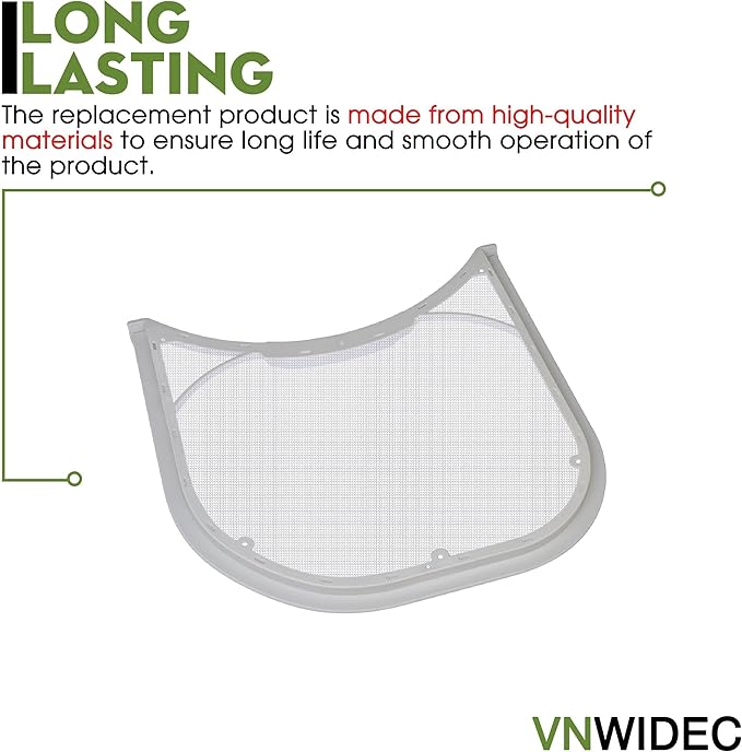 DLE2301R DLE2514W DLE2301W DLE2350W DLE2512W DLE3777W DLE5955G DLE5977W DLE7177RM Dryer Lint Filter Screen Trap Replacement For LG Dryer