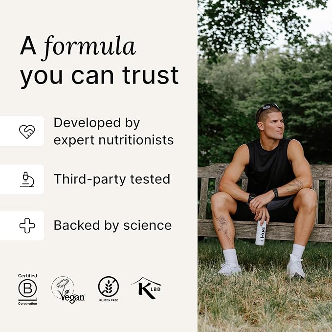 Huel Ready-to-Drink | Salted Caramel Meal Replacement Drink | High Protein Drink | Nutritionally Complete, Low Sugar, High Fiber, Plant Based, Vegan, Healthy | 22g Protein Per Bottle, 16.9 Fl Oz (12 Pack)-FlexoryFit