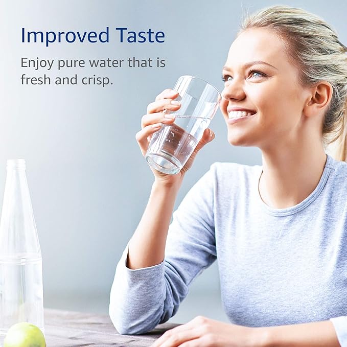 AQUA CREST FQROPF, FQSLF 𝐍𝐒𝐅/𝐀𝐍𝐒𝐈 𝟒𝟎𝟏 𝐂𝐞𝐫𝐭𝐢𝐟𝐢𝐞𝐝, 𝐑𝐞𝐝𝐮𝐜𝐞𝐬 𝐏𝐅𝐀𝐒, 𝐏𝐅𝐎𝐀/𝐏𝐅𝐎𝐒, Replacement for FQROPF, FQSLF, GXSV65R, GQSV65R, PXRQ15F, PNRQ15F, (2 Pack)