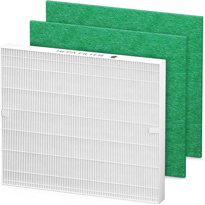 Fil-fresh 3-Pack Airmega AP-1512HH Pollen Filter Replacement Set by Fil-Fresh