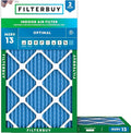Filterbuy 14x28x1 Air Filter MERV 13 Optimal Smoke & Allergy Defense, by Filterbuy