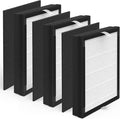 3 Packs IAF-H-100A Replacement Filter A Compatible with 3M Filtrete FAP-C01-A Idylis AC-2119, IAP-10-100, IAP-10-150, IAPC-40-140 Air Purifi-ers Part# 1150096 3 Premium Filters + 3 Carbon filters