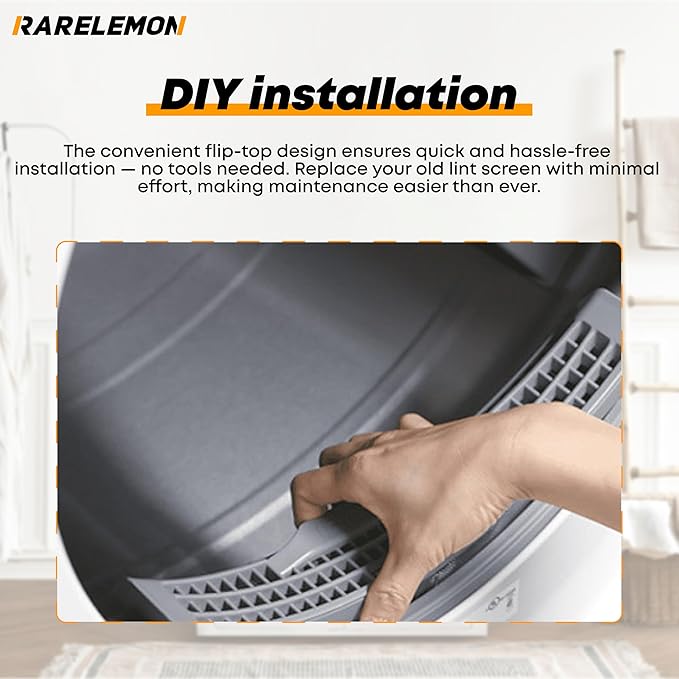 5304513574 Dryer Lint Filter Replacement - Compatible Dryer Lint Screen, Lint Trap, Lint Catcher for Electrolux Dryer Models EFMC627UIW0, EFMC627UIW1 and more, Dryer Filter Replacement Parts