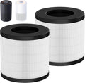 PU-P05/AC201B Replacement Filter Compatible with FULMINARE PU-P05 and Purivortex AC201B Air Purifiers, H13 True HEPA Air Filter for Home Pets Dander Dust Smoke Pollen 2pack