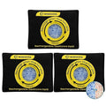 200g Reusable Silica Gel Desiccant, Color Indicating Rechargeable Desiccant Packs for Storage, Moisture Absorbers for Storage, Gun Safes, Suitcases, 3D Filaments, Electronics, Car[3 Pack]
