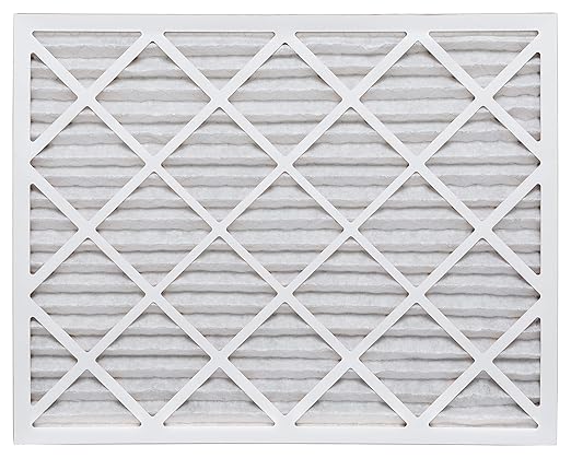 Aerostar 20x25x1 MERV 13 - 4 Count - Pleated HVAC, Furnace & Air Conditioner Filters - Removes Bacteria, Dust, Cold & Flu Germs, Lint, Mold, Pet Dander, Allergy-Causing Pollen, Smog, Smoke & Viruses