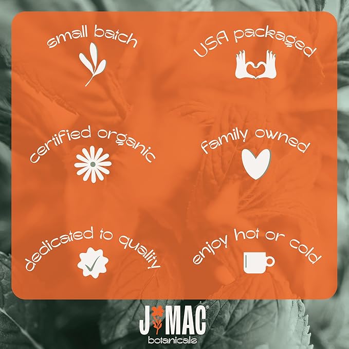 J Mac Botanicals, Certified Organic Hibiscus Flower, loose leaf tea, Flor de Jamaica-FlexoryFit