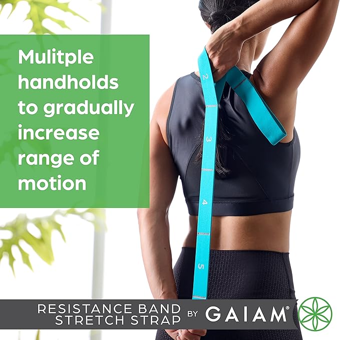 Gaiam Restore Resistance Band Stretching-FlexoryFit