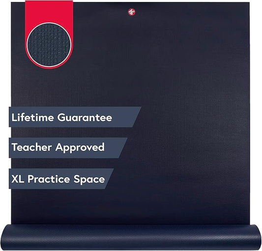 Manduka PRO Yoga Mat - 6mm | Lifetime Durability | Hygienic Construction | Premium Studio Quality | Teacher Approved-FlexoryFit
