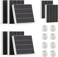 6000S Replacement Filter Kit Compatible with LEVOIT Superior 6000S Smart Evaporative Humidifier (8 Pack Gray Wick Filters and 8 Pack Sponge Filters)