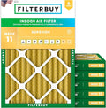 Filterbuy 24x30x2 Air Filter MERV 11 Superior Pet & Allergy Defense, by Filterbuy