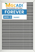 14x24x1 HVAC Furnace Air Filter, Lasts a Lifetime, the Last HVAC Filter You by MGCADI