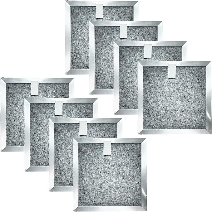 Replacement Filter E Compatible with Holmes E HAP116Z, HAP115Z, HAP116Z-U Odor Grabber Air Purifier Aluminum Frame. Compared to Part AOR115, AOR118, HAPF115, HAPF115PDQ-U8, HAPF115PDQ-U, 8 Packs