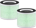 Nispira RP-AP088-F1 RP-AP088 Replacement Filter for RENPHO Air purifier RP-AP088W RP-AP088-F2 H13 4-in-1 HEPA Activated Carbon, 2 Packs