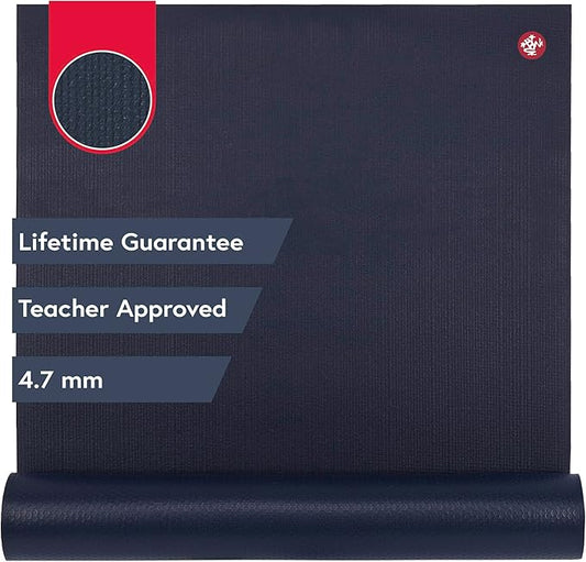 Manduka PROlite Yoga Mat 71" - 4.7mm | Lifetime Durability | Hygienic Construction | Teacher Approved | 71 x 24 inches-FlexoryFit