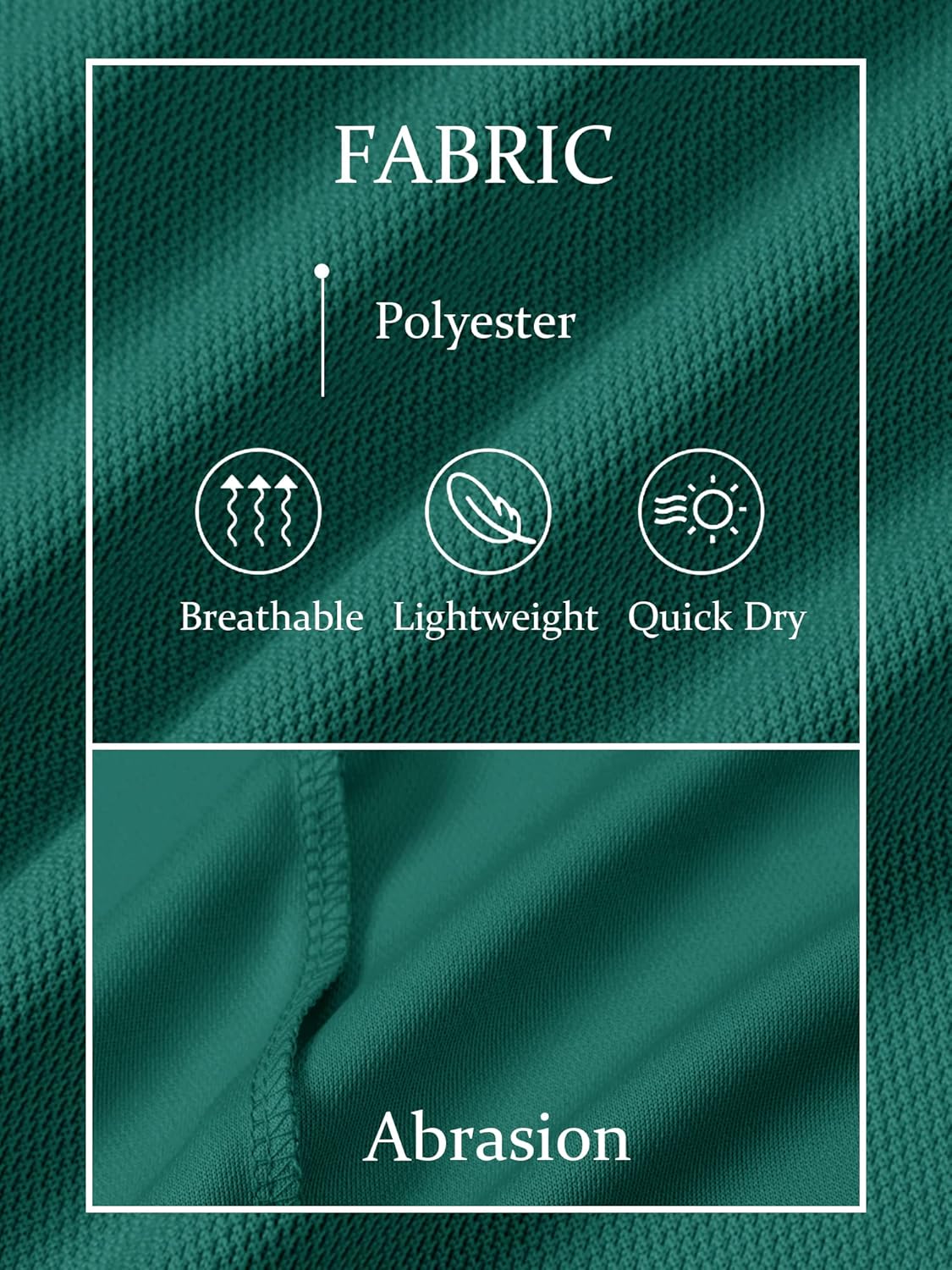 TACVASEN Mens Golf Shirt Dry Fit Mens Polo Shirts Short Sleeve Performance Golf Polos for Men with Collar Work Shirts