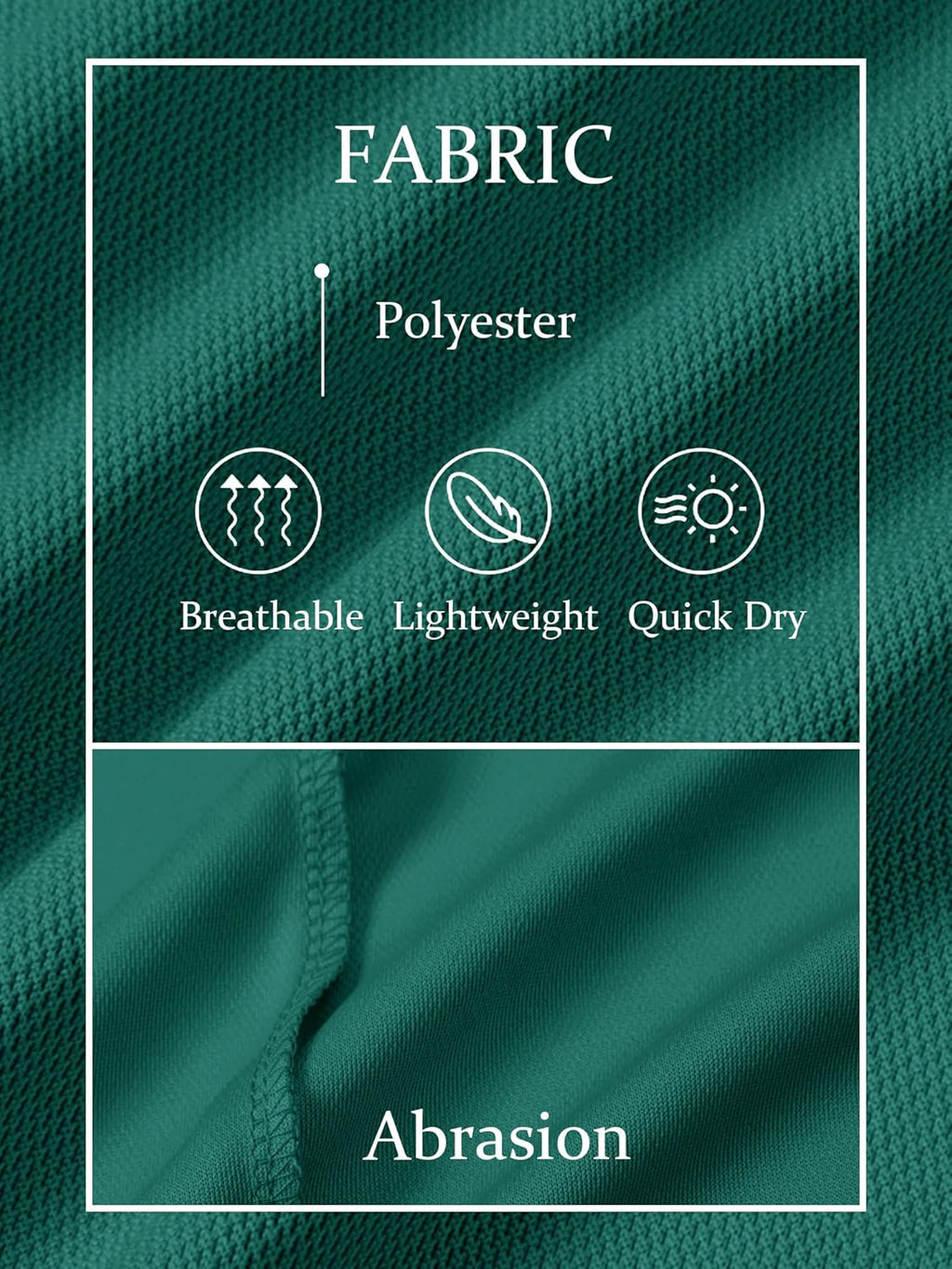 TACVASEN Mens Golf Shirt Dry Fit Mens Polo Shirts Short Sleeve Performance Golf Polos for Men with Collar Work Shirts