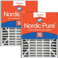 Nordic Pure 20x25x5 (19_3/4 x 24_1/4 x 4_7/8) Air Bear Replacement 266649-102 MERV 15 Air Filters 2 Pack