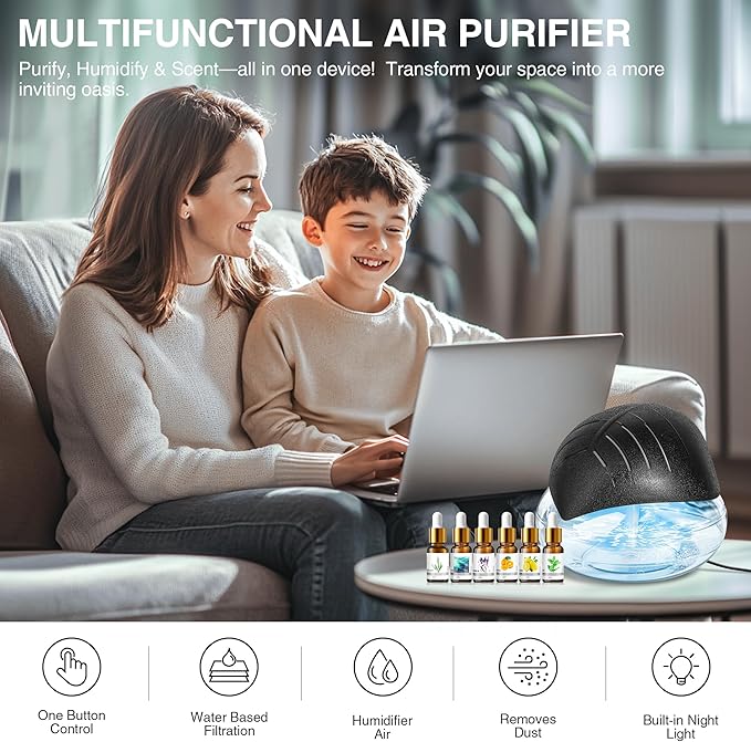 Water Air Purifier for Home - Image 2