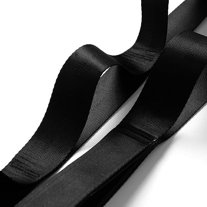 Gymreapers Foot and Calf Stretcher for Plantar Fasciitis, Achilles Tendonitis, Rehabilitation - Flex Strap for Physical Therapy, Pilates, Flexibility Training, Thigh & Hamstring Stretcher and Heel Spurs & Shin Splints-FlexoryFit