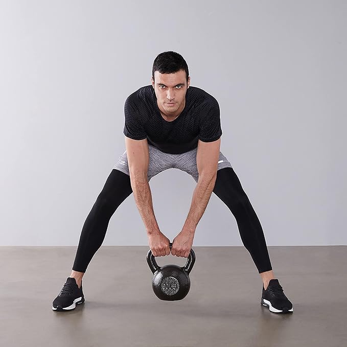 Amazon Basics Cast Iron Kettlebell-FlexoryFit