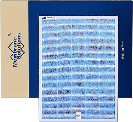 Membrane Solutions MSA3/MSA3S Genuine Air Filter Replacement 1 Pack, Upgraded 4-in-1 H13 True HEPA Filter with OdallerPure Technology