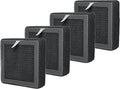 Nispira 3-in-1 True HEPA Carbon Filter Replacement Compatible with Osimo A2 Air Purifier, 4 Packs