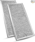 Grease Filter Fit for GE Microwave Oven JVM6175SF1SS JVM6175SK1SS JVM6175SK2SS JVM6175SK3SS, 2 Pack Microwave Filter