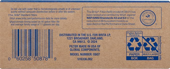 Brita Refillable Water Filter Refill Packs - Image 7