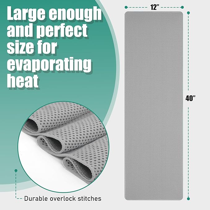 Cooling Towels Pack of 30, 40"*12" Neck Cool Towel Bulk, Cold Towels for Neck and Face, Cooling Rags Sports Towel for Hot Weather, Running, Soccer, Yoga, Gym, Golf-FlexoryFit
